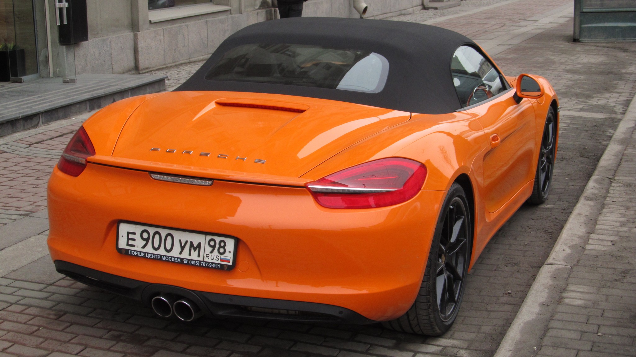 е 900 ум 98, Porsche Boxster 3rd gen (981), 2012–2017