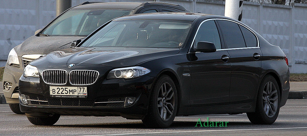 в 225 мр 77, BMW 5 Series 6th gen Sedan (F10/F18), 2010–2017