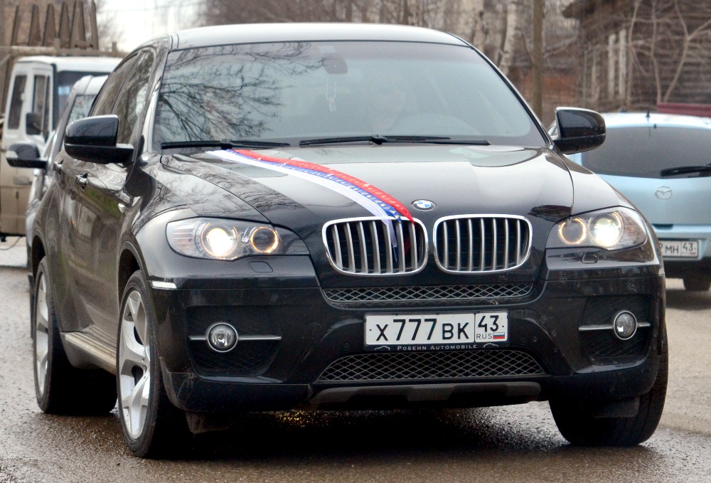 х 777 вк 43, BMW X6 1st gen (E71), 2008–2014