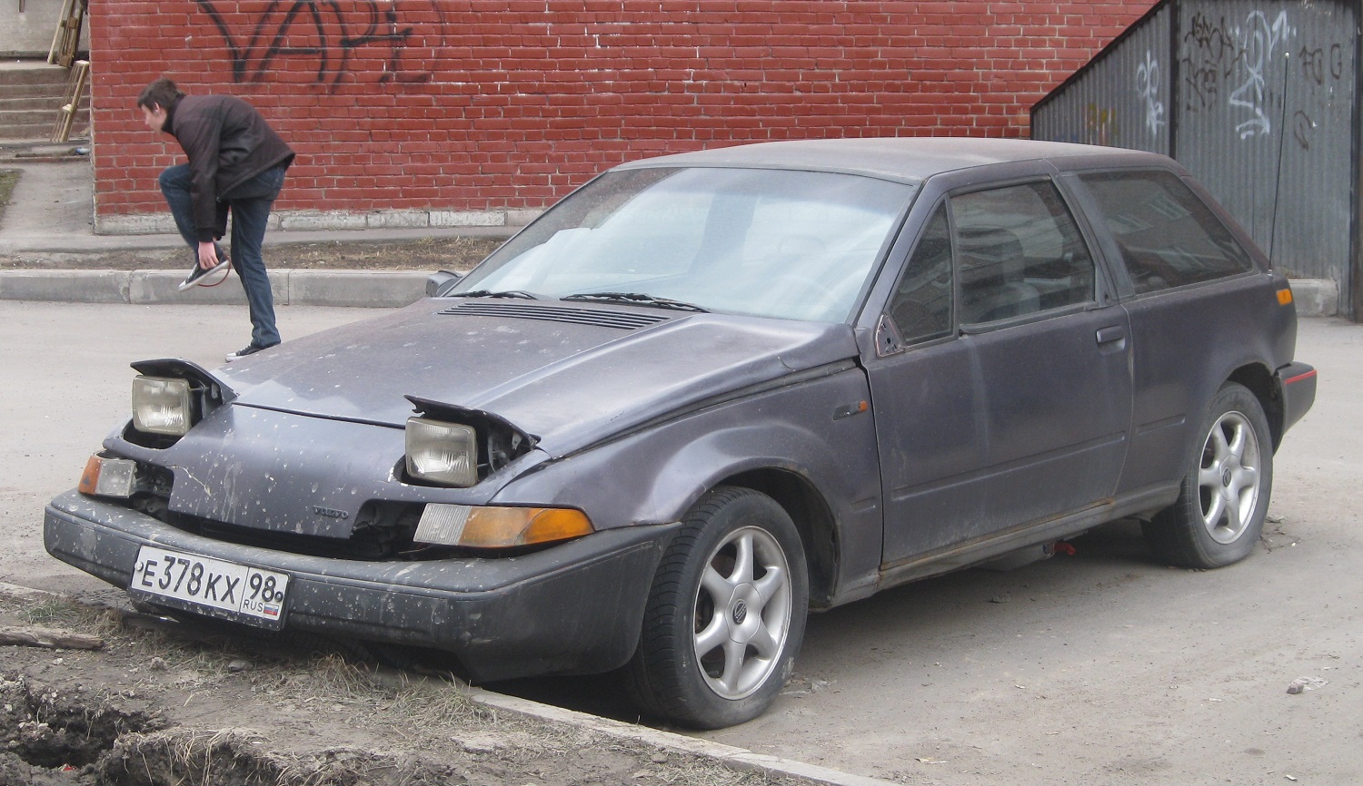 е 378 кх 98, Volvo 480 1st gen (482), 1986–1995