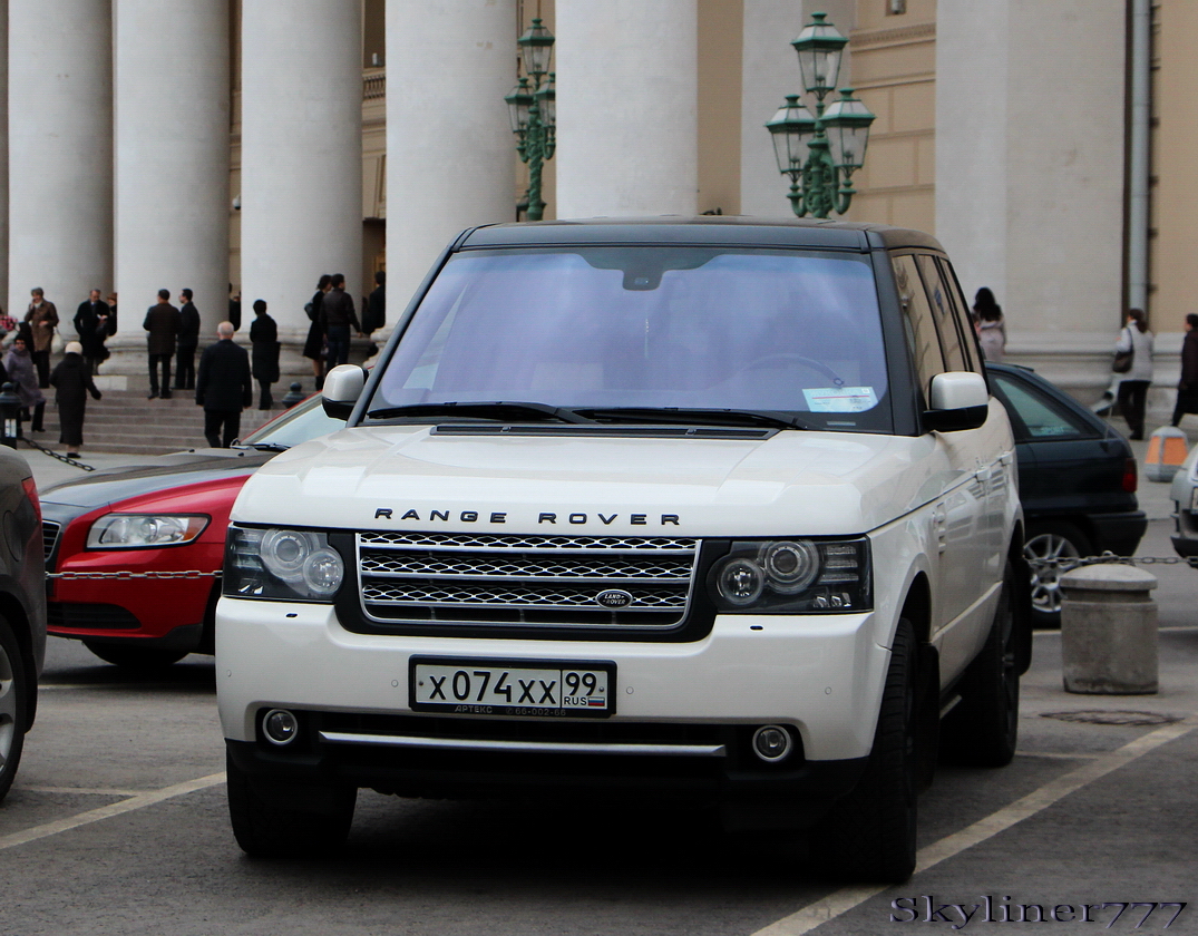х 074 хх 99, Land Rover Range Rover 3rd gen (L322), 2002–2012