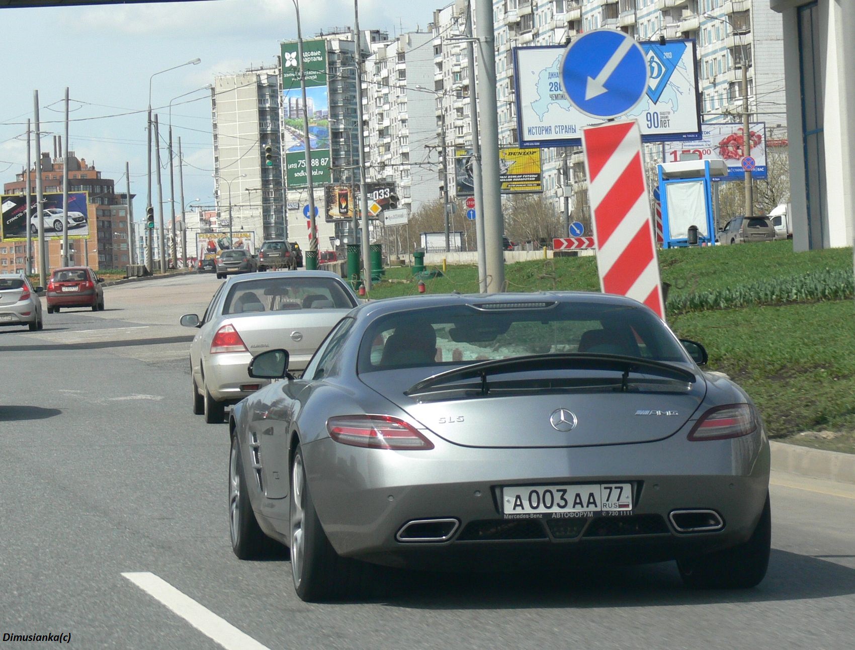 а 003 аа 77, Mercedes-Benz SLS AMG 1st gen Coupé (C197), 2010–2014