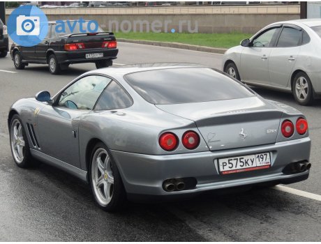 р575ку197, Ferrari 575M