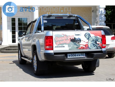 х006хх93, Volkswagen Amarok