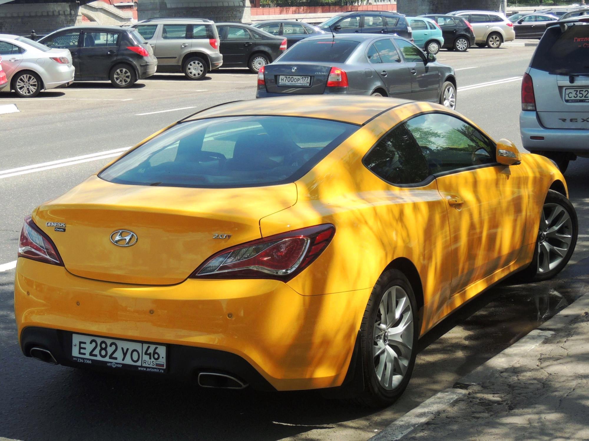 е 282 уо 46, Hyundai Genesis Coupe 1st gen (BK), facelift, 2011­–2016