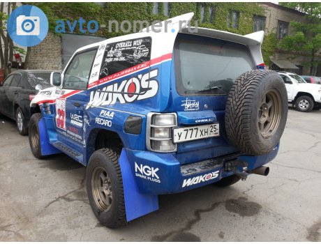 у777хн25, Mitsubishi Pajero Evolution