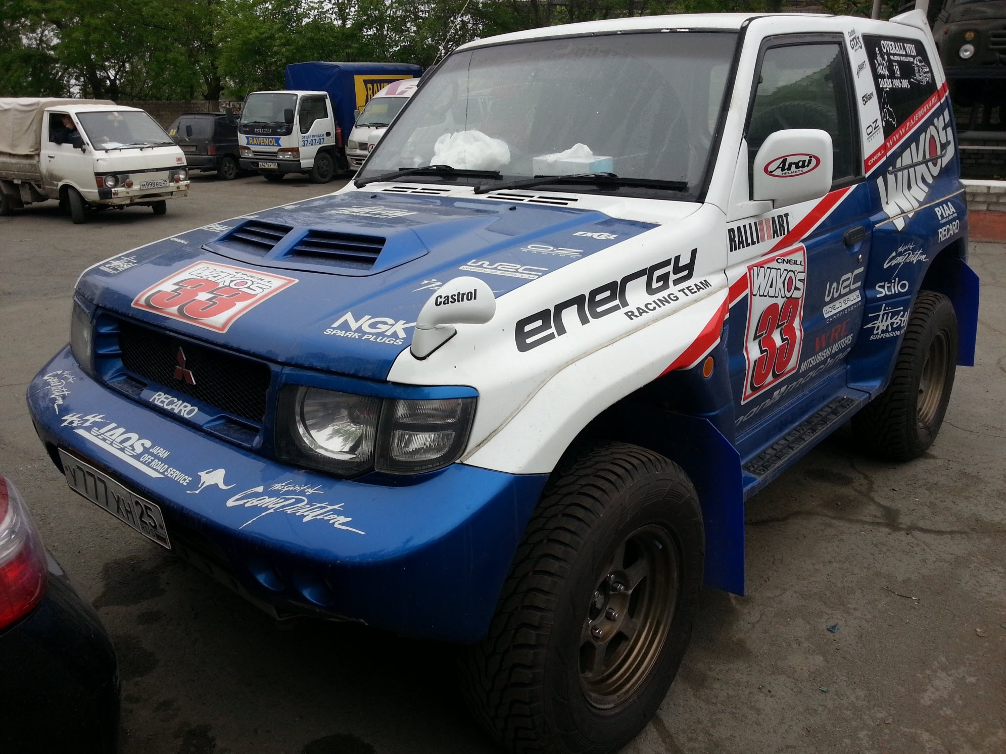 у 777 хн 25, Mitsubishi Pajero Evolution 1st gen (V55W), 1997–1999