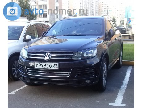 у999со99, Volkswagen Touareg