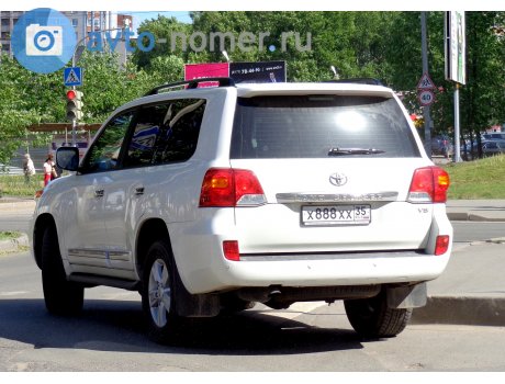 х888хх35, Toyota Land Cruiser