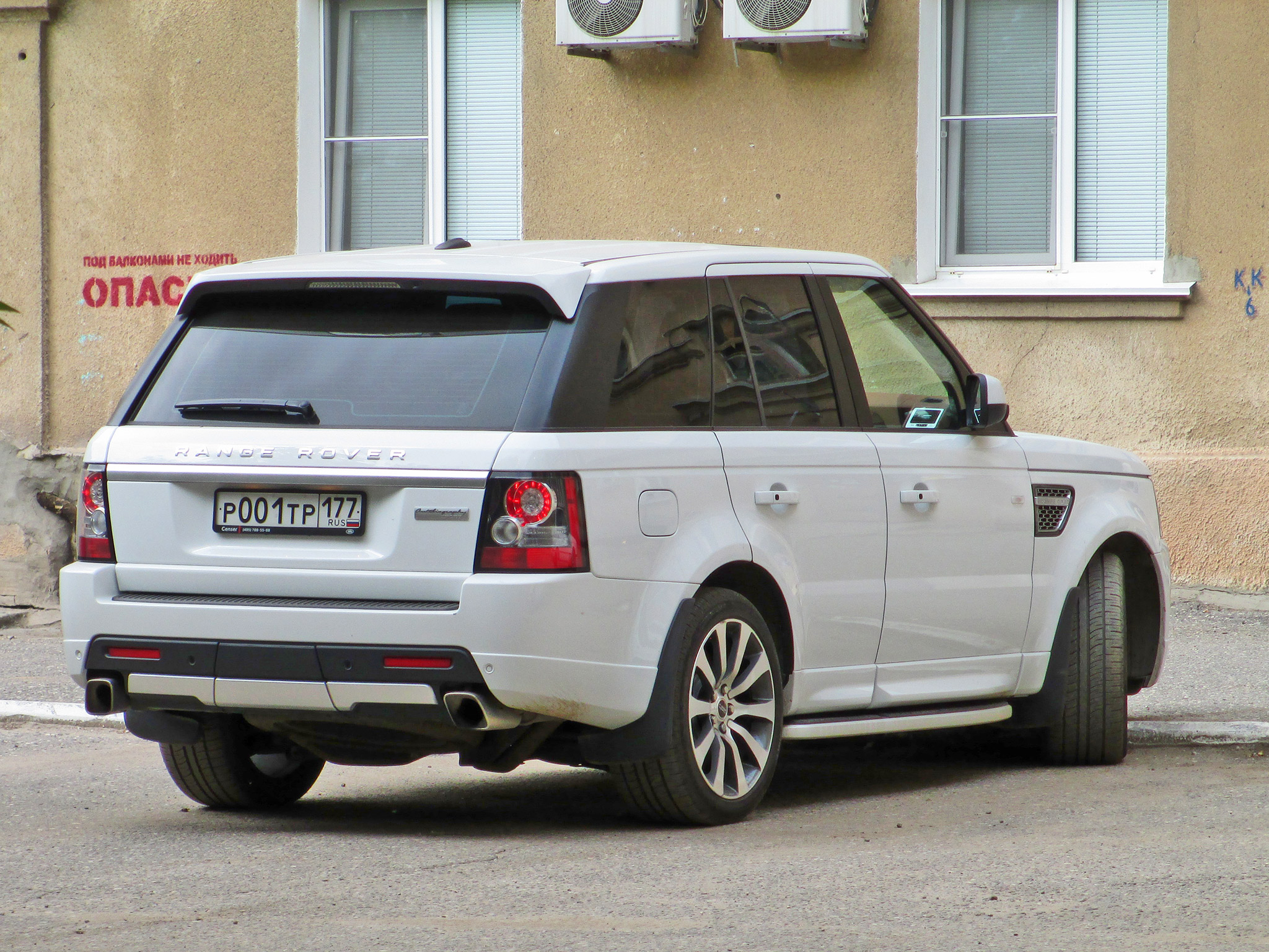 р 001 тр 177, Land Rover Range Rover Sport 1st gen (L320), 2005–2013