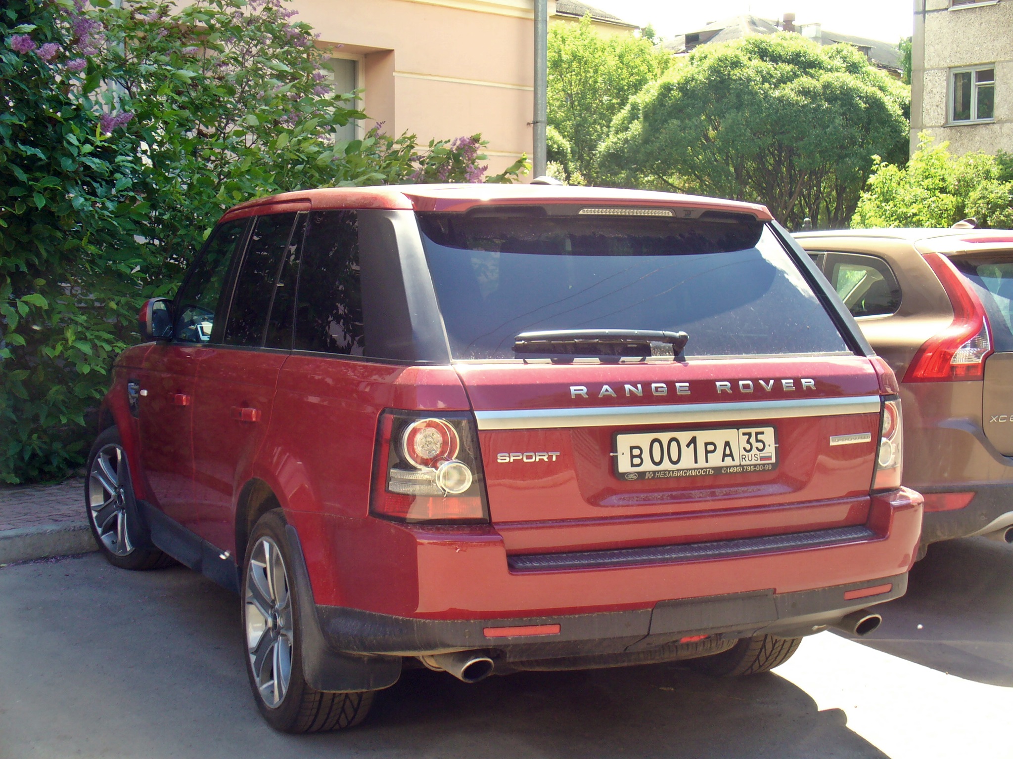 в 001 ра 35, Land Rover Range Rover Sport 1st gen (L320), 2005–2013