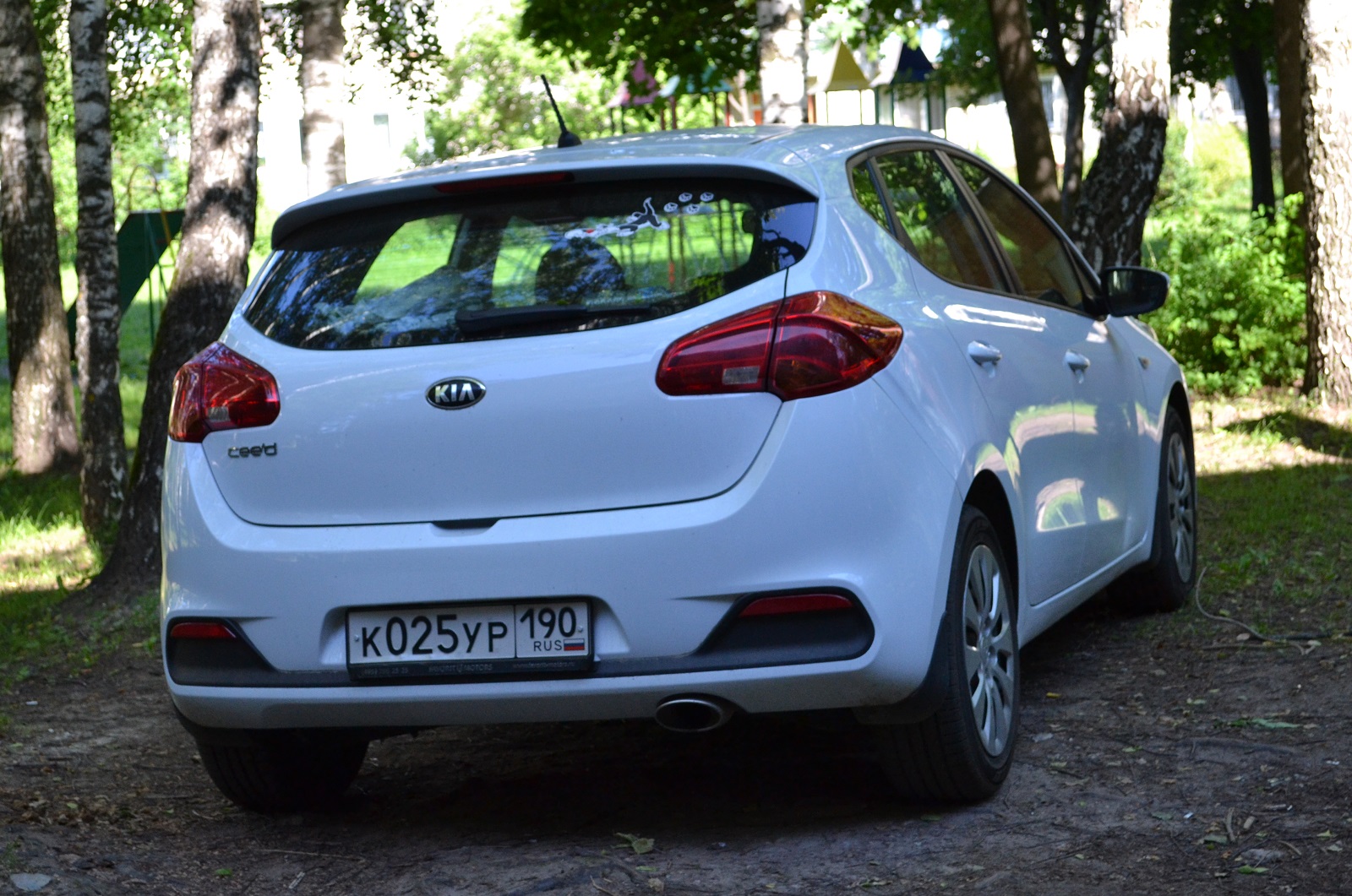 к 025 ур 190, Kia Ceed 2nd gen cee'd 5-door Hatch (JD), 2012–2018