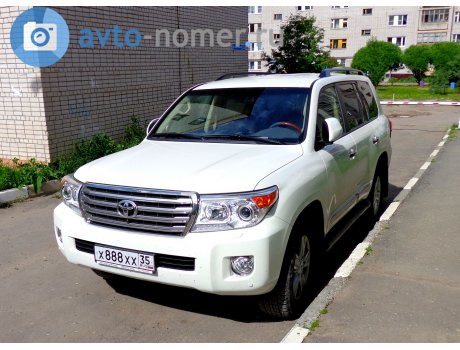 х888хх35, Toyota Land Cruiser