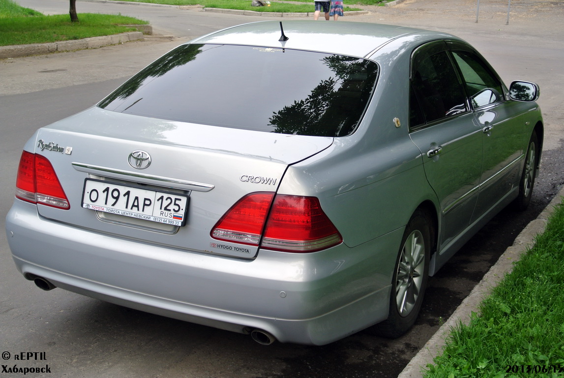 о 191 ар 125, Toyota Crown 12th gen (S180), 2003–2008  (­–2009 for CN-market)