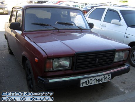 м001мм163, Lada (VAZ) 2107