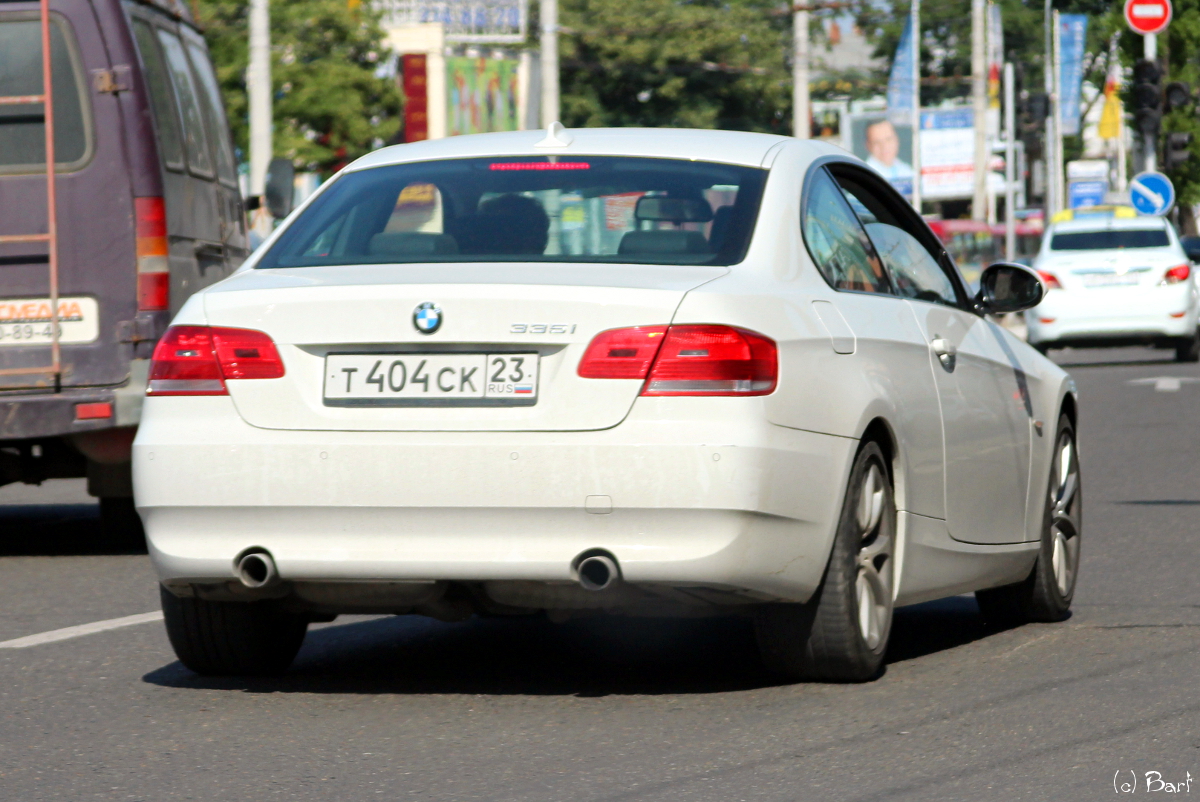 т 404 ск 23, BMW 3 Series 5th gen Coupé (E92), 2006–2013