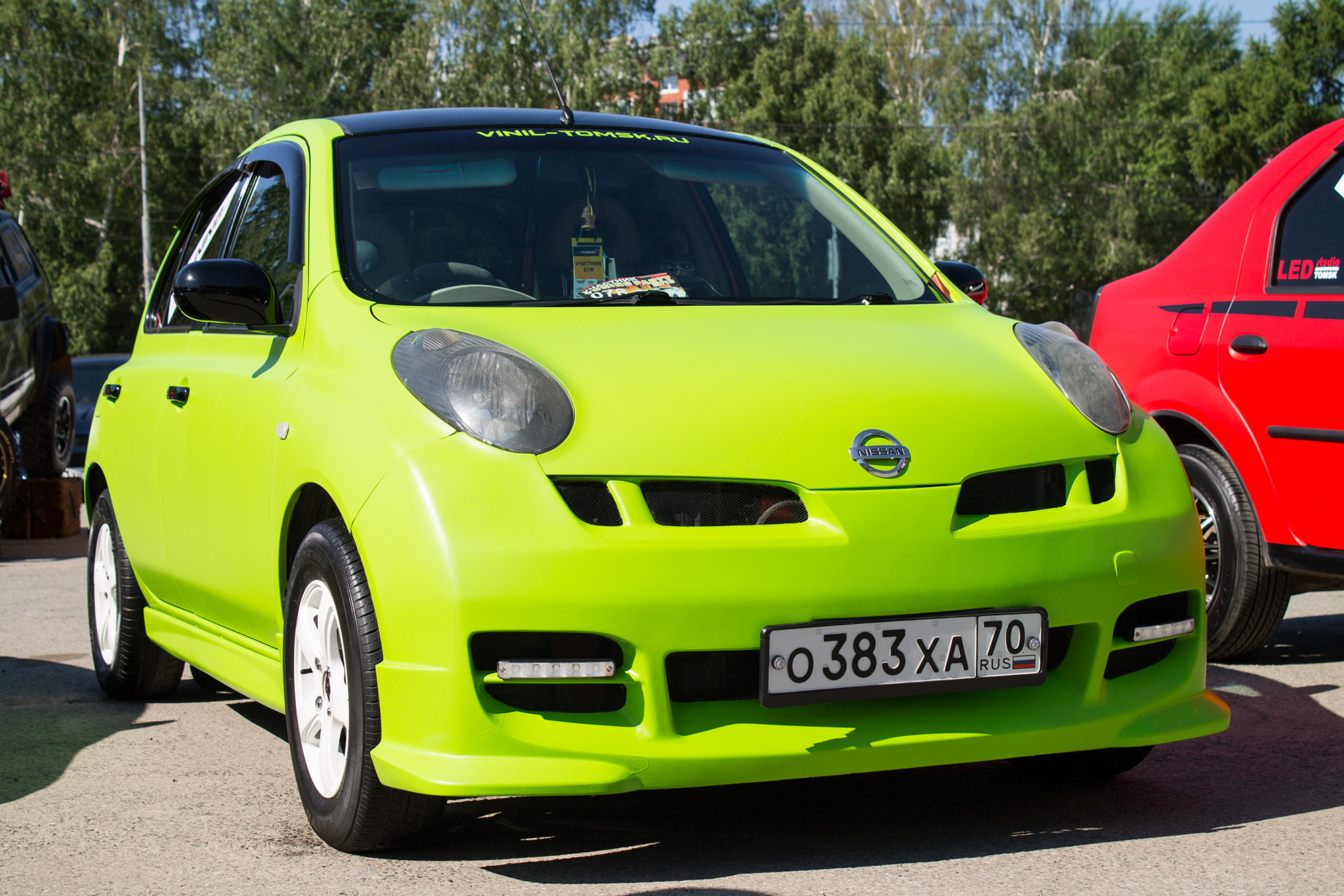 Nissan March k12 Р¶РµР»С‚С‹Р№