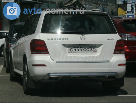 с999сс99, Mercedes-Benz GLK-Klasse