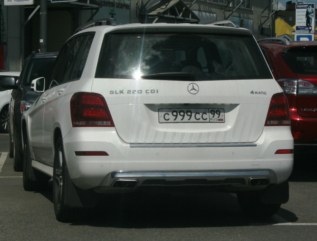 с 999 сс 99, Mercedes-Benz GLK-Klasse 1st gen (X204), facelift, 2012–2015
