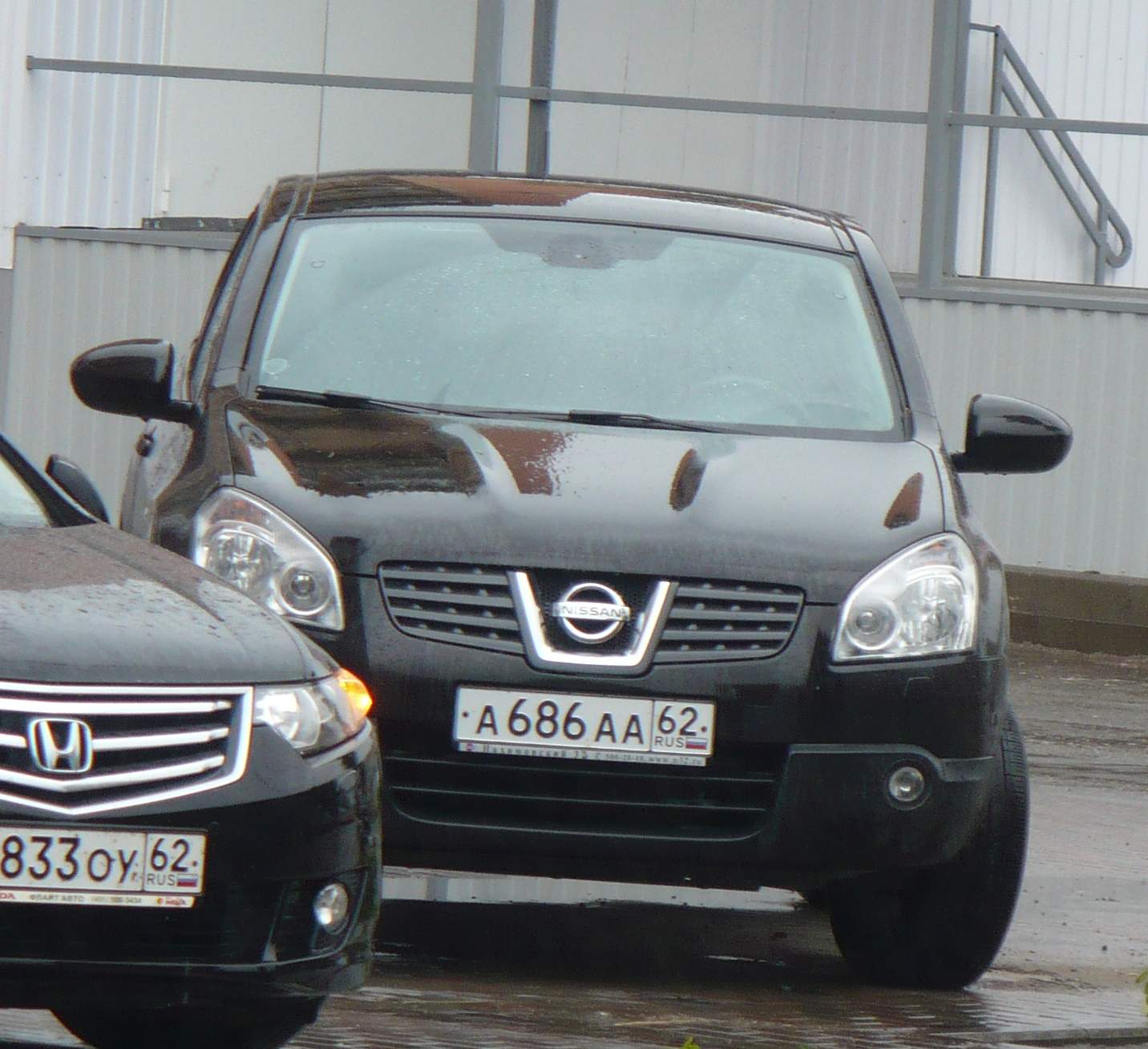 а 686 аа 62, Nissan Qashqai 1st gen (Xiaoke) (J10), 2007–2009 (–2014 for CN-market)
