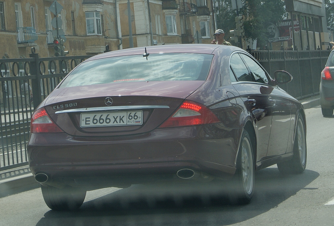 е 666 хк 66, Mercedes-Benz CLS-Klasse 1st gen (C219), 2004–2010