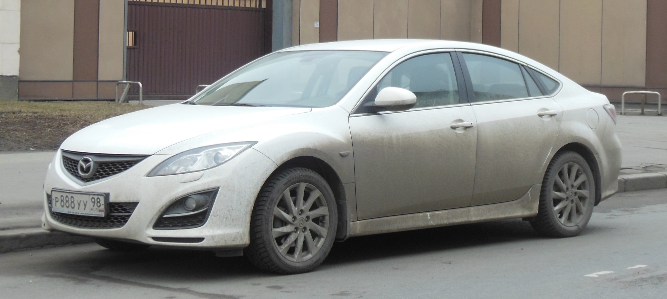 р 888 уу 98, Mazda 6 2nd gen Sedan/Liftback (GH), 2008–2012 (–2016 for CN-market)