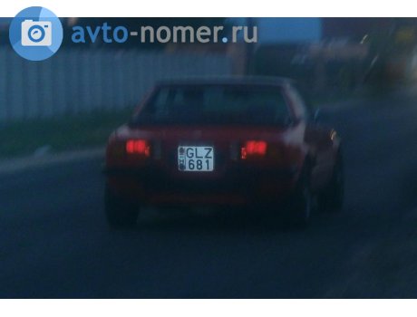 GLZ-681, FIAT Bertone X1/9