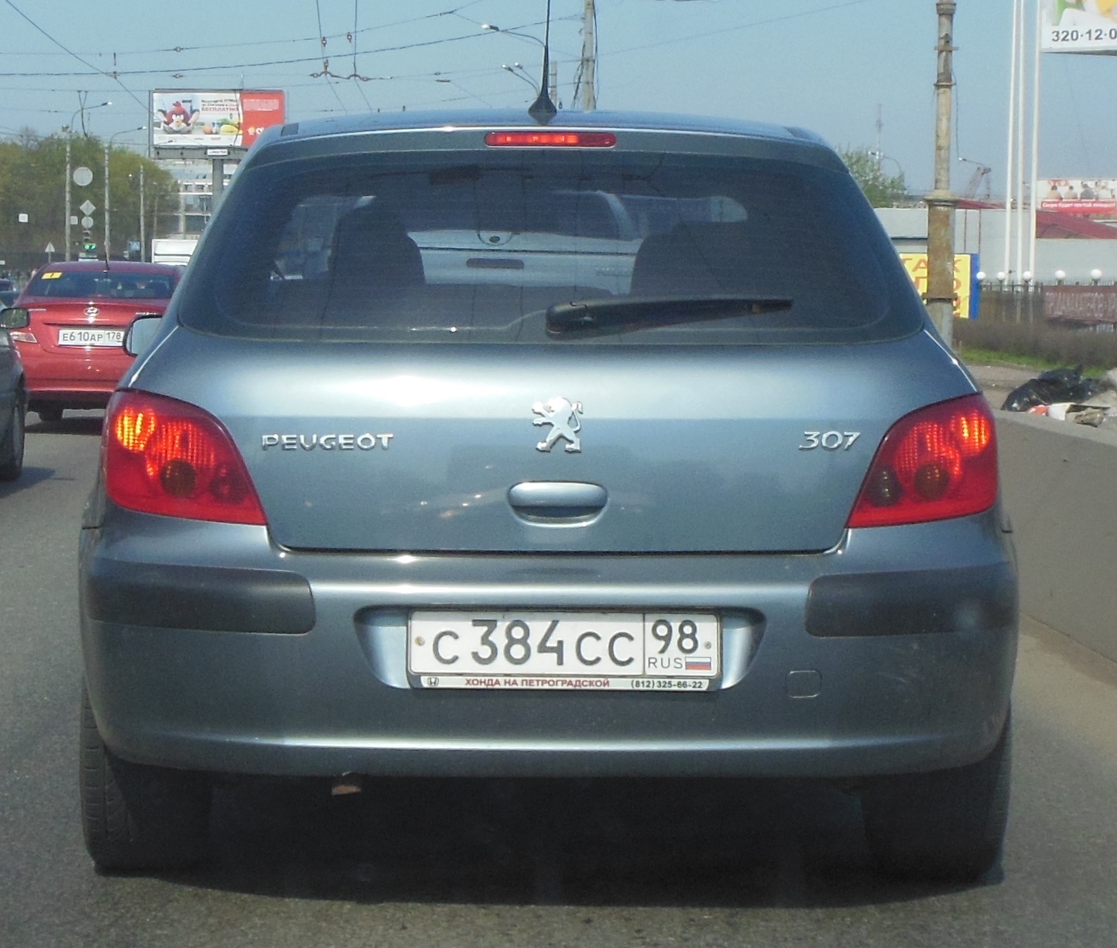 с 384 сс 98, Peugeot 307 