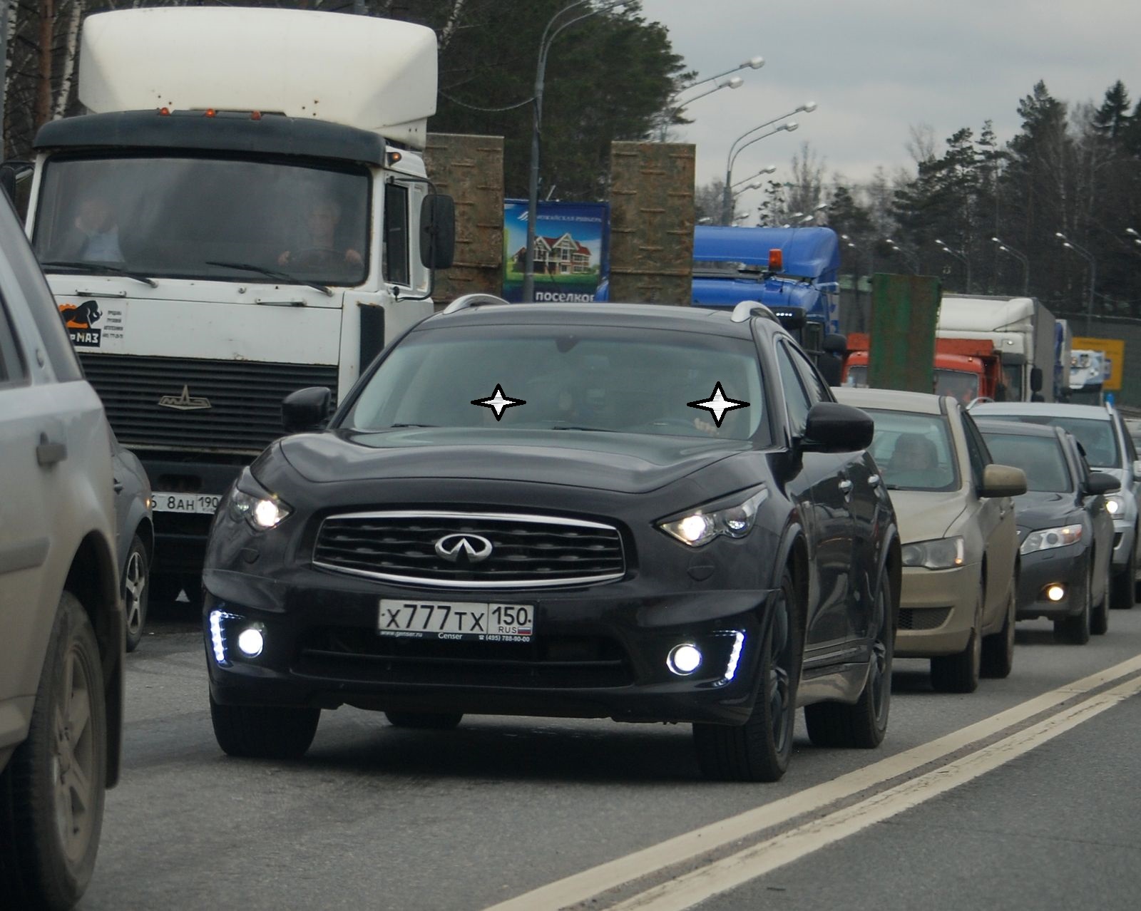 х 777 тх 150, Infiniti QX70/FX-Series 2nd gen FX/QX (S51), 2008–2017