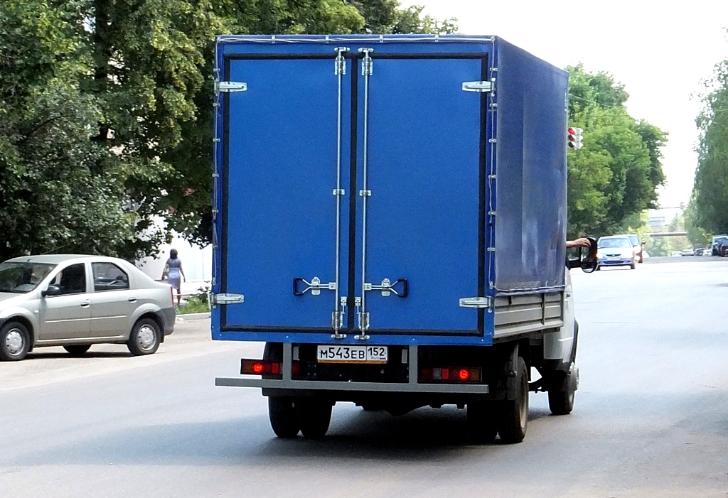 м 543 ев 152, GAZ 3302 ГАЗель 2-3302 Single Cab, facelift, 2003–