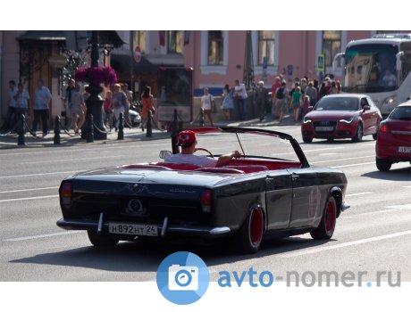 н892нт24, GAZ 24 Волга