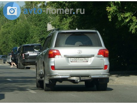 н001нн96, Toyota Land Cruiser