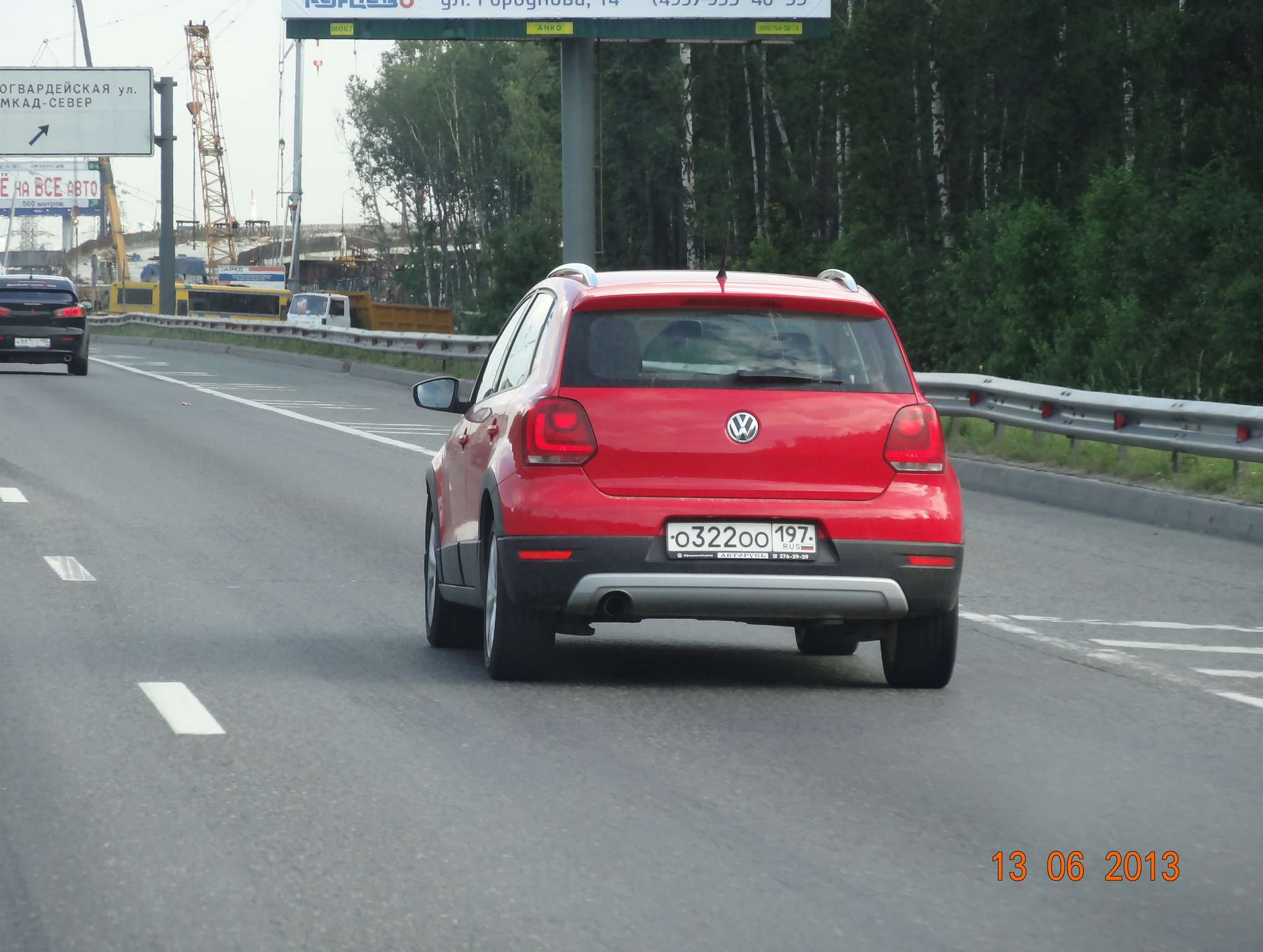 о 322 оо 197, Volkswagen Polo 5th gen CrossPolo (Vivo Maxx) (6R/6C), 2010–2017 (2018­– for ZA-market)