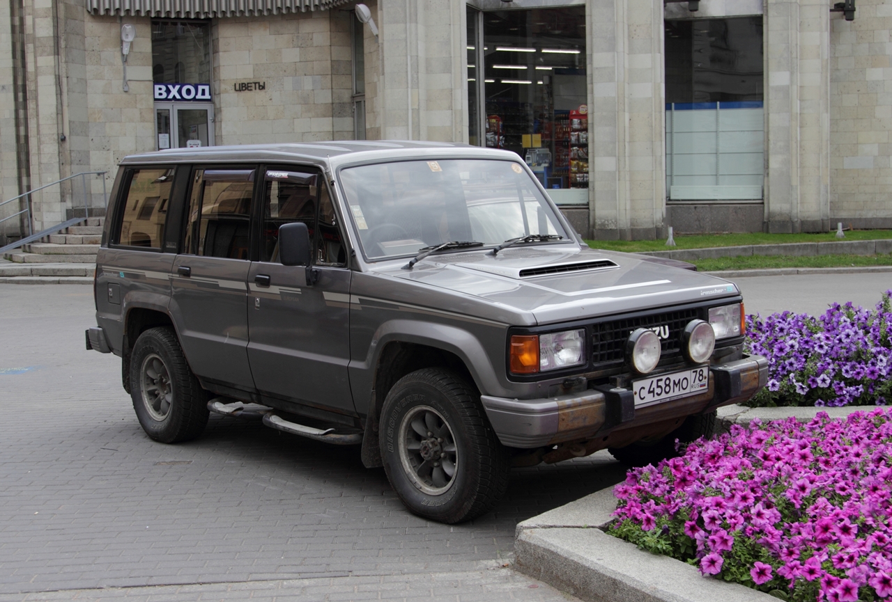 с 458 мо 78, Isuzu Bighorn 1st gen Wagon SUV, facelift, 1987–1991