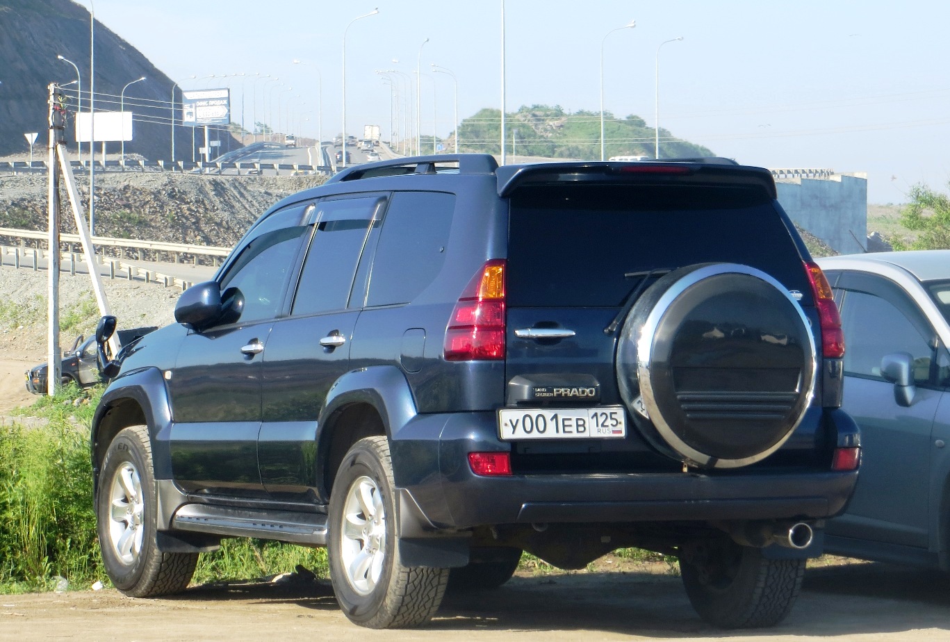у 001 ев 125, Toyota Land Cruiser Prado 3rd gen 5-door SUV (J120), 2002–2009