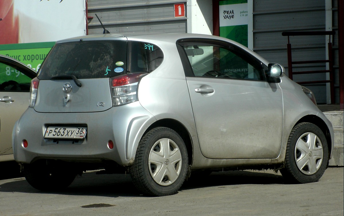 р 563 ху 38, Toyota iQ 1st gen (AJ10), 2008–2016
