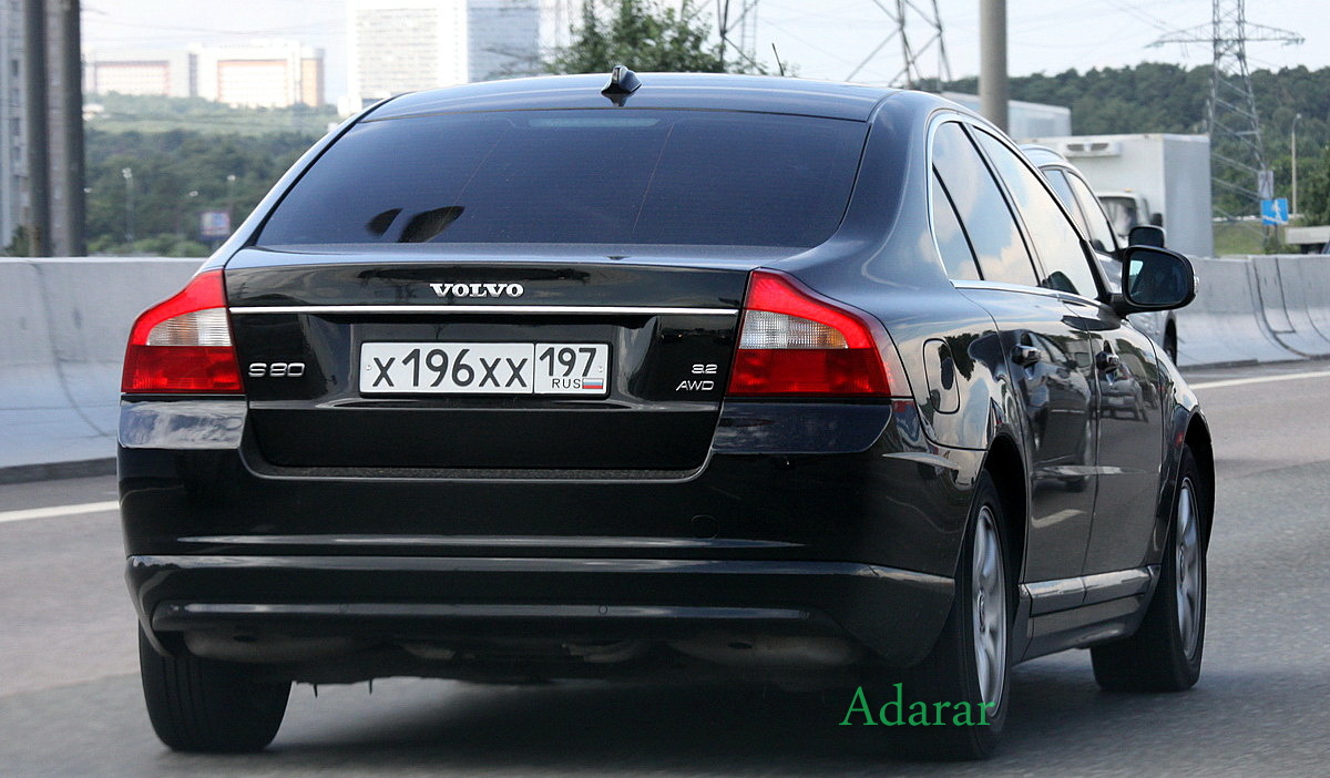 х 196 хх 197, Volvo S80 2nd gen to be resorted
