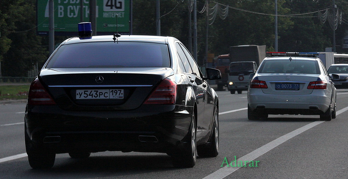 у 543 рс 197, Mercedes-Benz S-Klasse 7th gen (W221/V221), 2005–2013