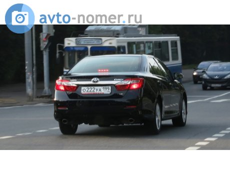 о222уа199, Toyota Camry