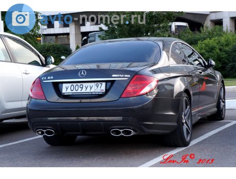 у009уу97, Mercedes-Benz CL-Klasse