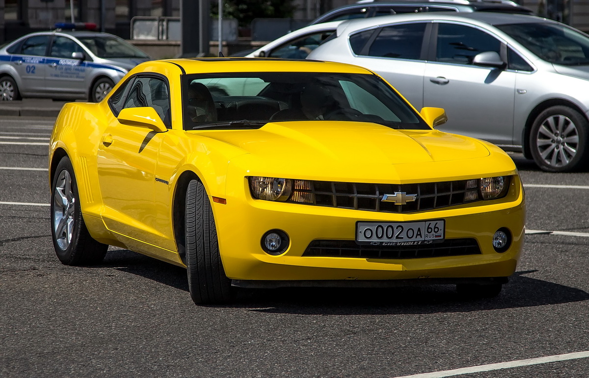о 002 оа 66, Chevrolet Camaro 5th gen Coupé (Zeta I), 2009–2013