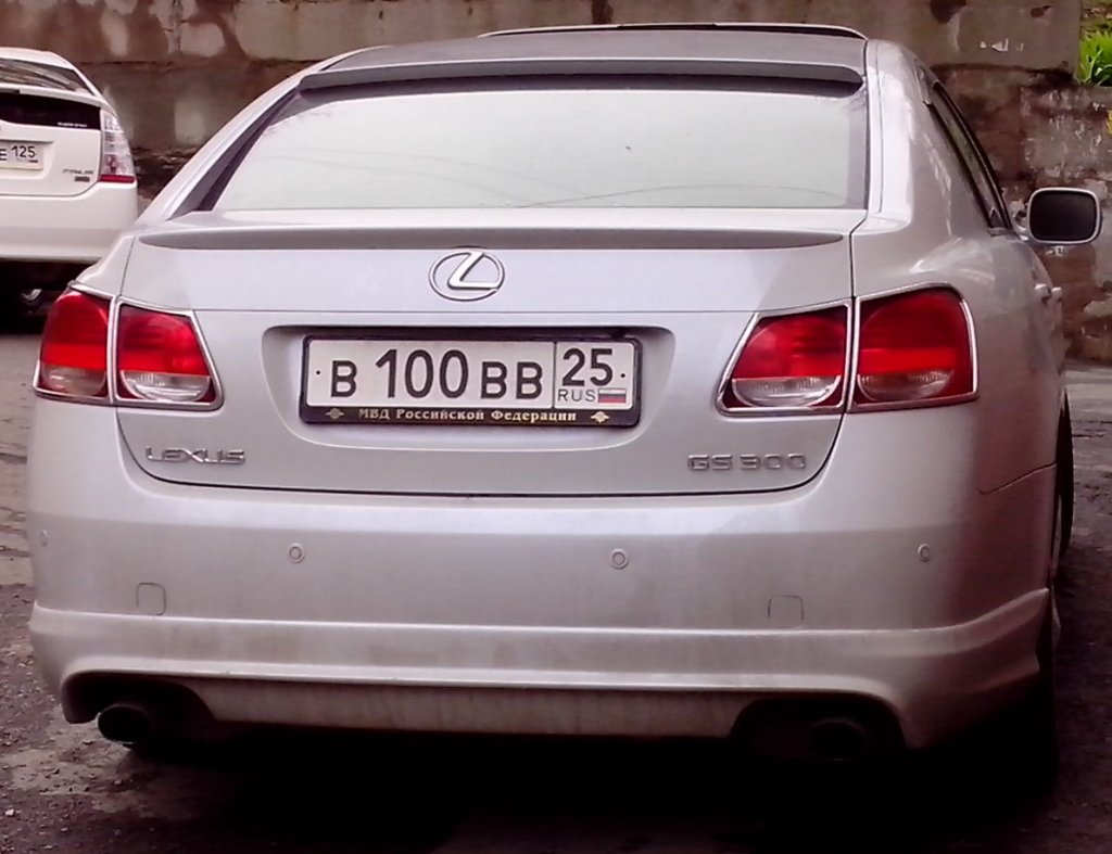 в 100 вв 25, Lexus GS 