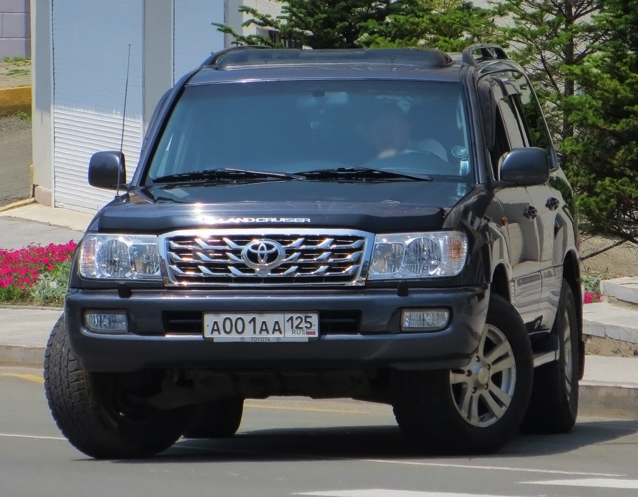 а 001 аа 125, Toyota Land Cruiser 100 (J100), 1998–2007