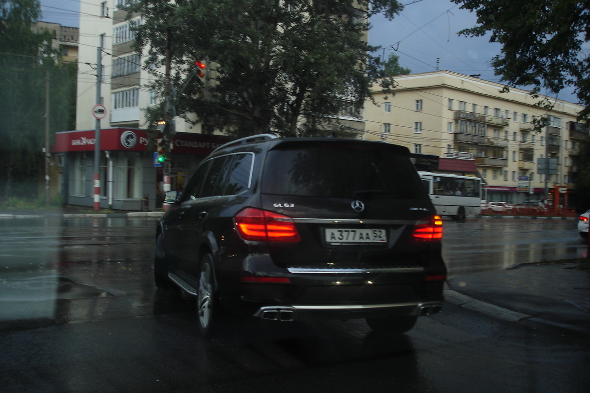 а 377 аа 52, Mercedes-Benz GL-Klasse 2nd gen (X166), 2012–2015