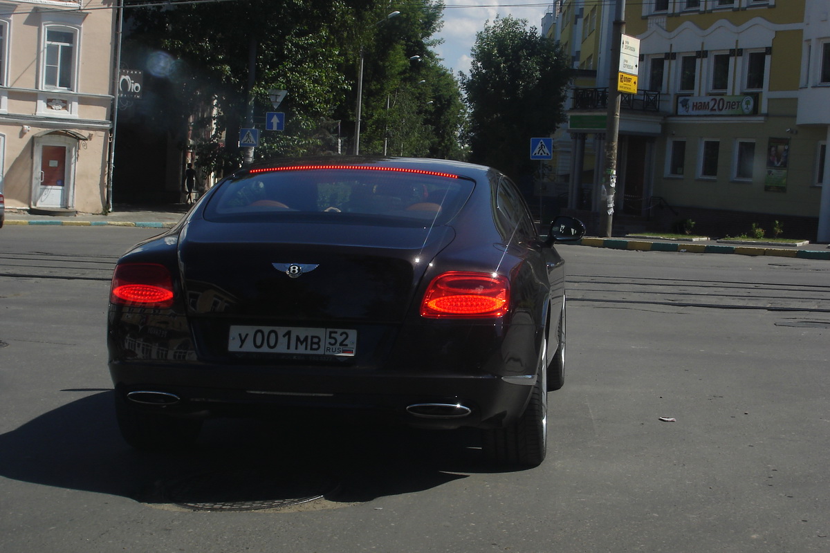 у 001 мв 52, Bentley Continental 5th gen GT, 2011–2018