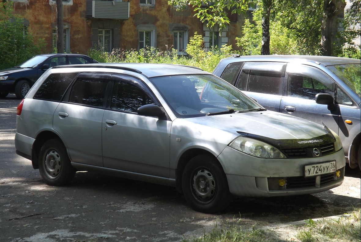 у 724 уу 38, Nissan Wingroad 2nd gen (Y11), facelift, 2001–2005