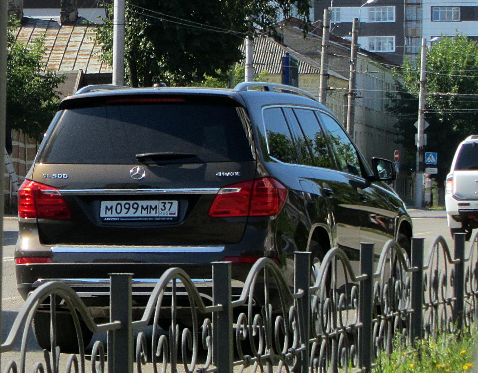 м 099 мм 37, Mercedes-Benz GL-Klasse 2nd gen (X166), 2012–2015