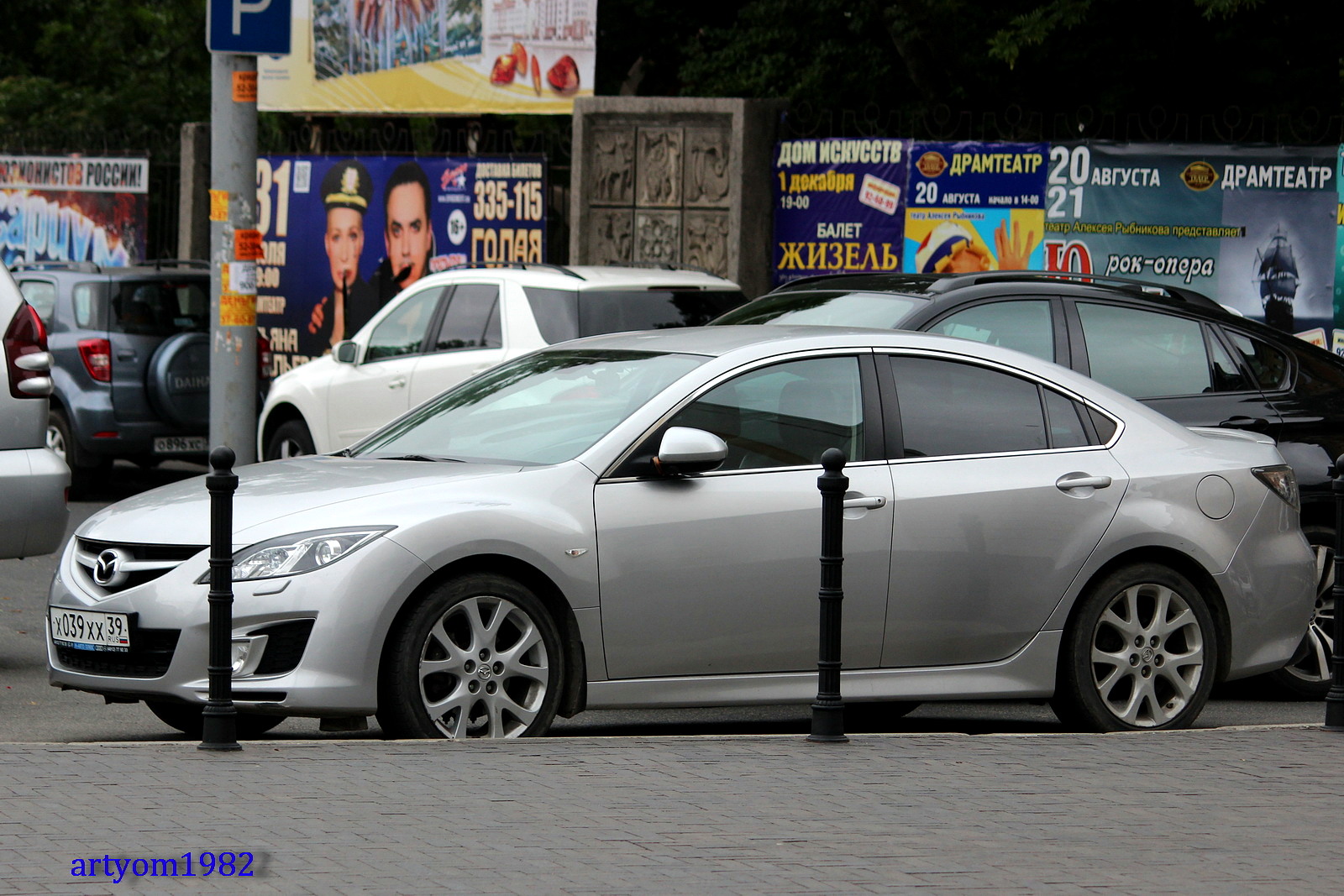 х 039 хх 39, Mazda 6 2nd gen Sedan/Liftback (GH), 2008–2012 (–2016 for CN-market)