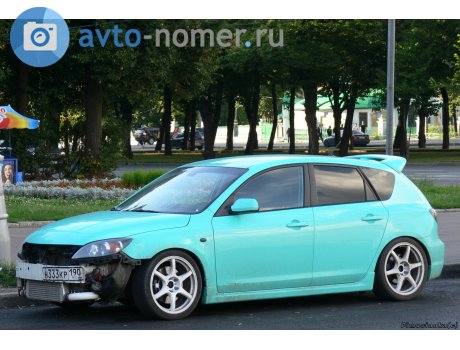 н333кр190, Mazda 3
