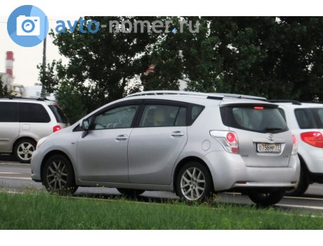 о756мр77, Toyota Verso